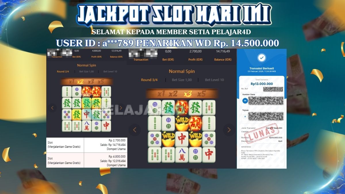 Mahjong Ways Lagi Banjir Kemenangan, Buruan Join Sekarang Dan Coba Keberuntunganmu !