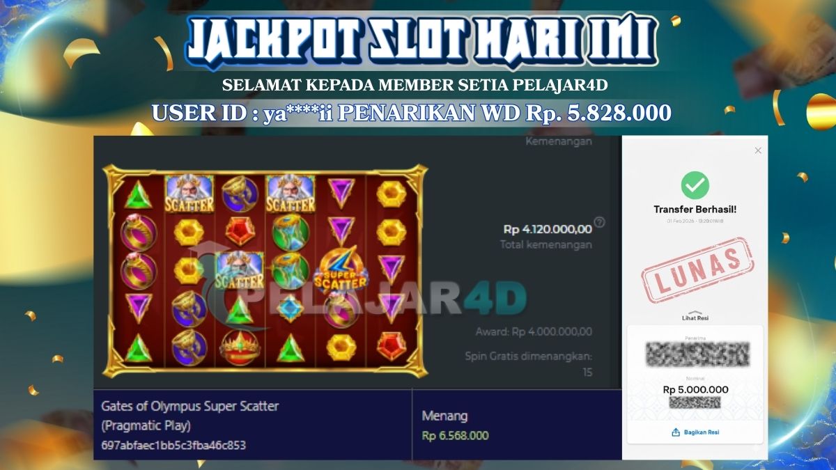 Gates Of Olympus Lagi Bersahabat, Menang Berapapun di Bayar Lunas !