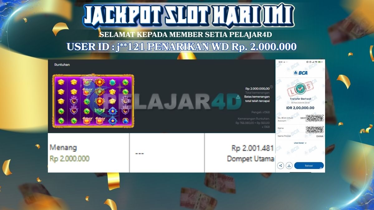 Kemenangan di Game Starlight Princess di Bayar Lunas Rp. 2.00.000